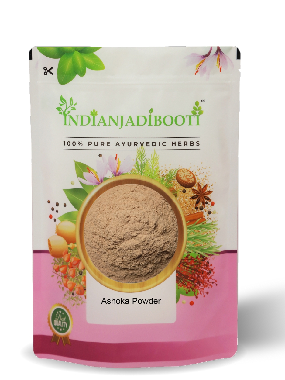 IndianJadiBooti Pure Ashok Chhal Powder (Ashoka Bark Churna) | Saraca Asoca | Traditional Ayurvedic Botanical for Women's Wellness, Feminine Harmony & Systemic Cooling 900 Grams Pack | (Pack Of 2)