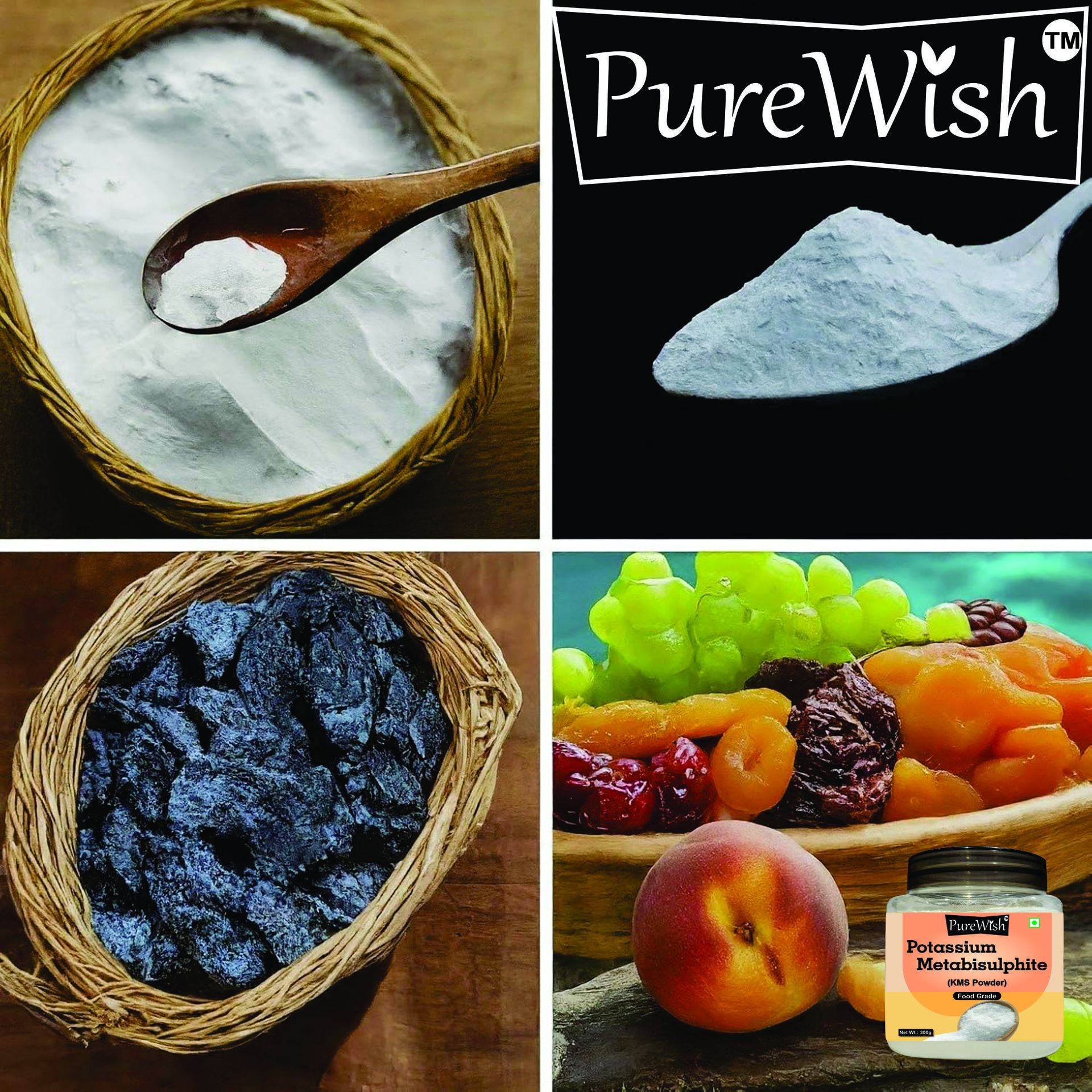 Potassium Metabisulphite | KMS Powder | food preservative, 300g