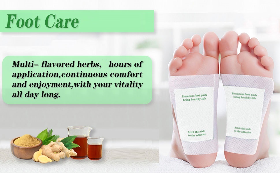 JIAVAXA Detox Foot Patches Remove Toxins Cleansing Detox Kit for Release Body Pain Free Pads Stress Relief Sleep,Natural ingredients Toxins Ginger Detox Pads Adhesive Foot (PACK OF 70)