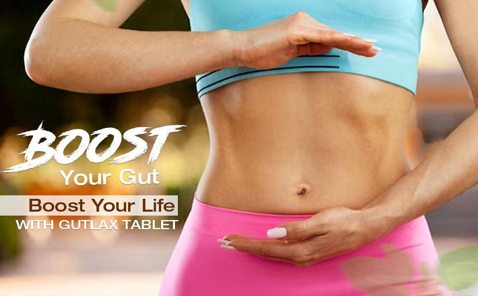 Gutlax Natural Gut Cleansing Tablet| Gut Health Supplement|60 Tablets