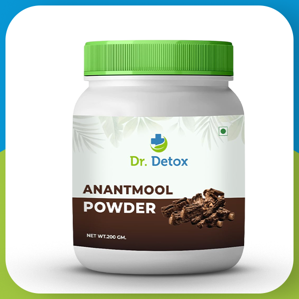Dr. Detox Anantmool Powder 100% Pure & Natural, 200gm
