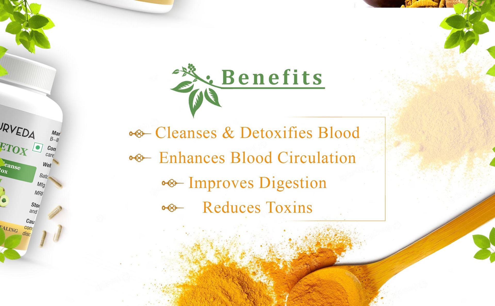 BIOAYURVEDA Bio Deetox Capsule for Digestive Cleanse and Liver Detox, 90 Capsules