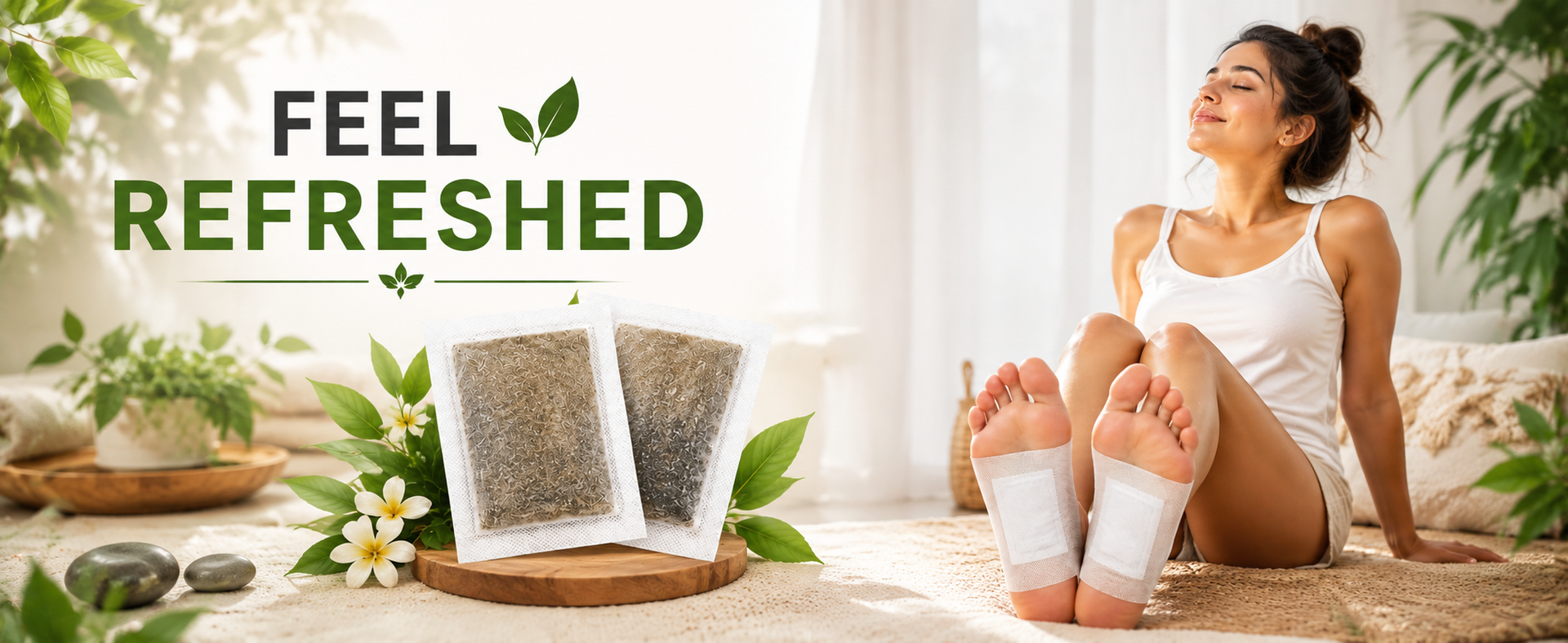 Herbal and Gentle Ingredient Foot Pads - (10 pieces,Pack of 1)