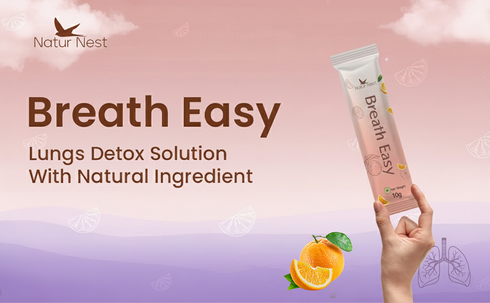 Breath Easy - Advance Formula for Detoxing Your Lungs, 10g