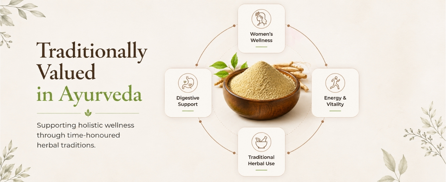 CARMEL ORGANICS Shatavari Root Powder 340 Grams