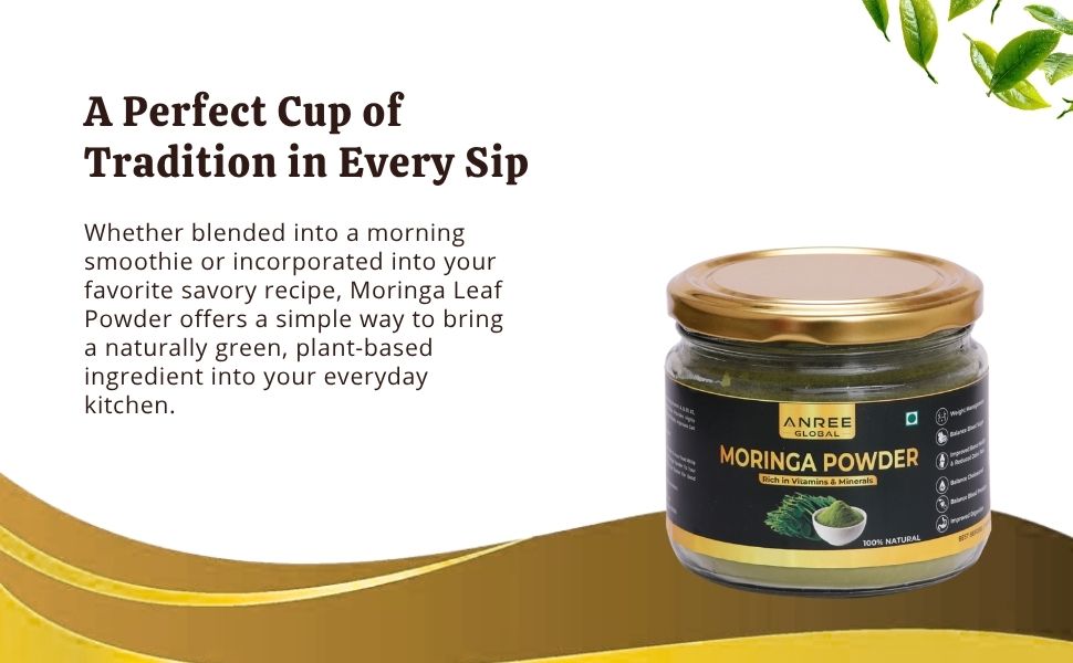Moringa Leaf Powder | Fine Ground Superfood Ingredient | 100g
