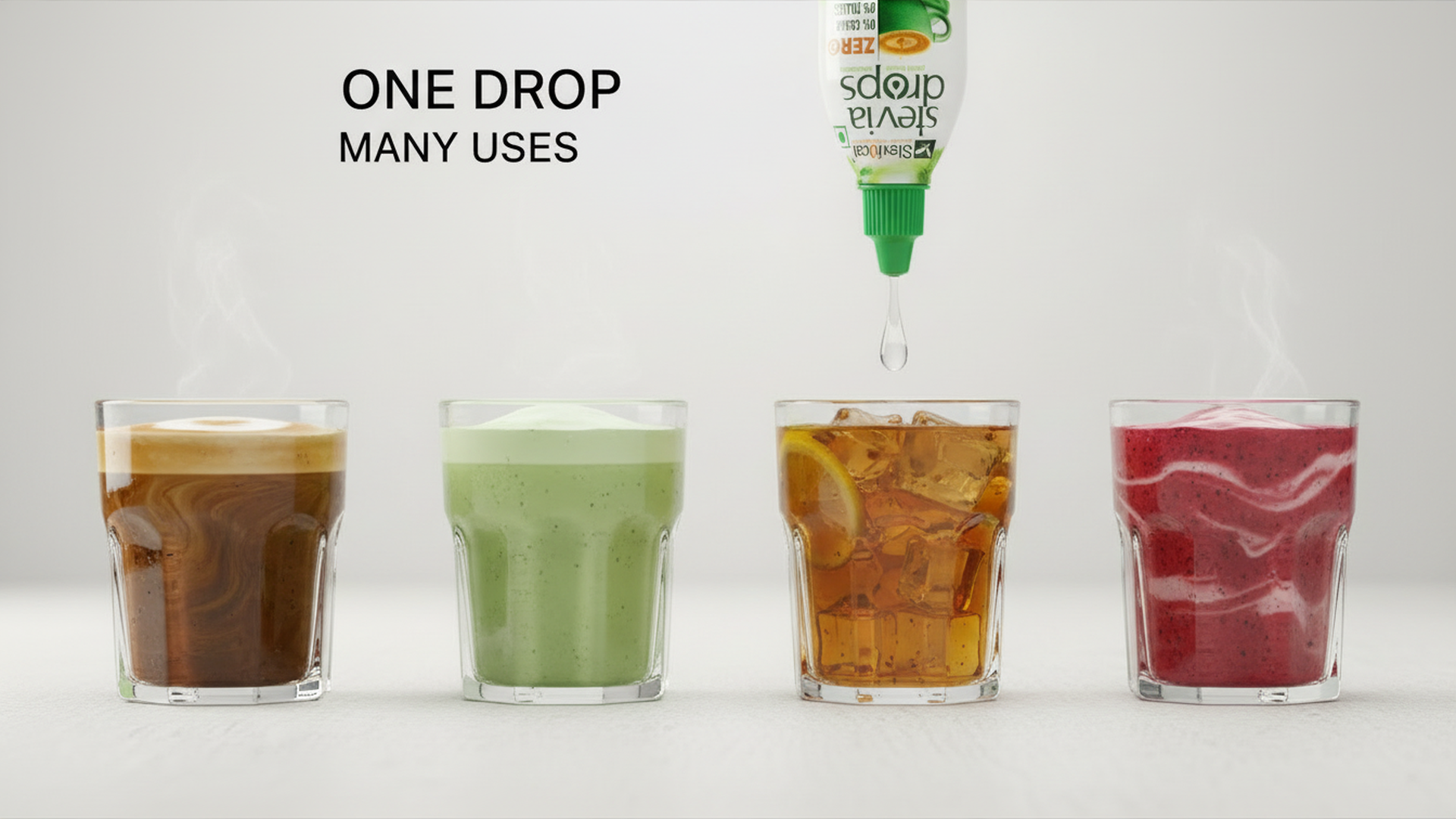 Stevia Drops | 25ml, 100 Servings | Natural Liquid Sweetener