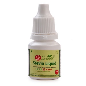 So Sweet Stevia Liquid Sugar Free Natural Zero Calorie Sweetener (Pack of 4, 1600 Drops - 400 Drops Each)