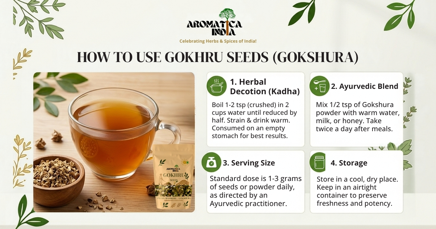 Organic Gokhru Seeds Gokshura Tribulus Terrestris Raw Whole Fruit Herb 100gm