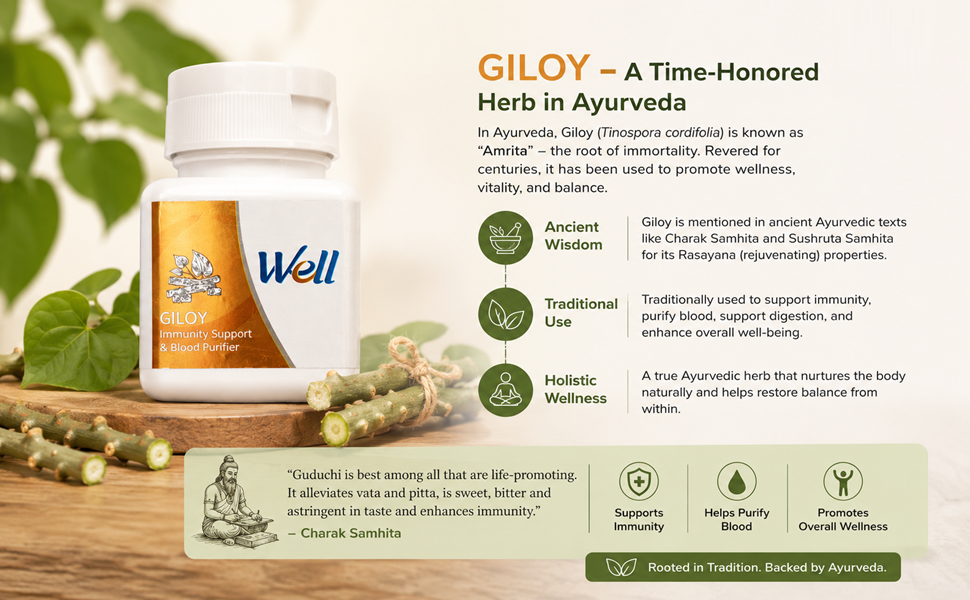 Well Giloy- 60N (Pack of 2)