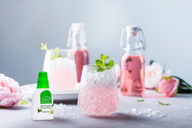 Zevic 100% Natural Sugar Free Stevia Liquid Drops | Zero Calorie | Vegan | Keto & Diabetic Friendly | Sweetener Drops, 500 Servings (Pack of 2)