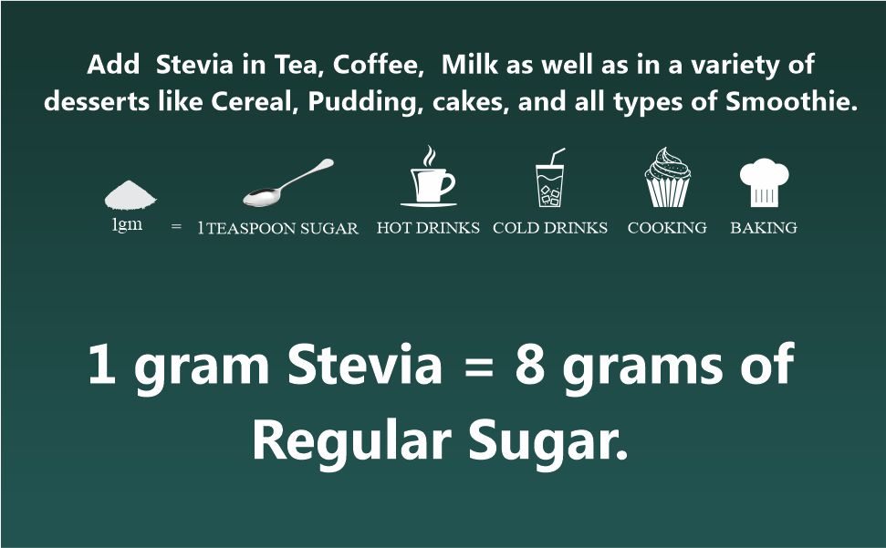 Zindagi Stevia Sugar Free Powder | 100% Natural Sweetener With Zero Calories | Keto & Vegan Friendly Sugar | 400gm