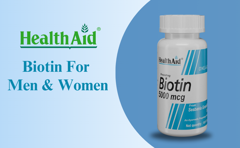 HealthAid Biotin 60 Tablets