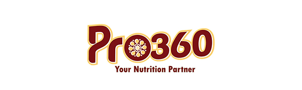 Pro360 Hair Grow Nutritional Protein Supplement Powder for Healthy Hair, Glowing Skin & Nails - Enriched with Biotin and Green Apple Skin Extract for Men & Women - Chocolate Flavor 250g (Pack of 1)