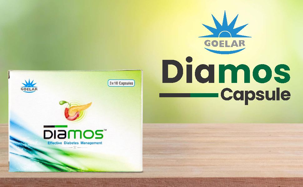 Diamos Multivitamin Iron - Enhances Energy, Stamina & Blood Circulation - Perfect for Fatigue & Nutritional Deficiency (Capsule)