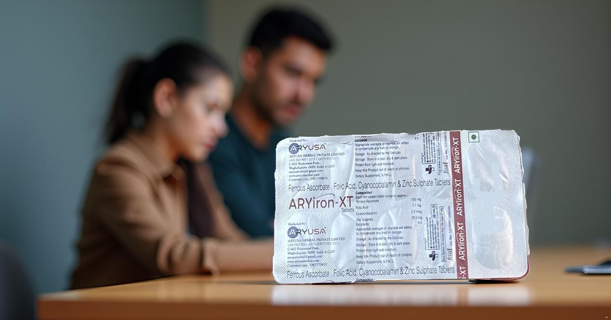ARYiron-XT Iron Booster Supplement, 10 Count