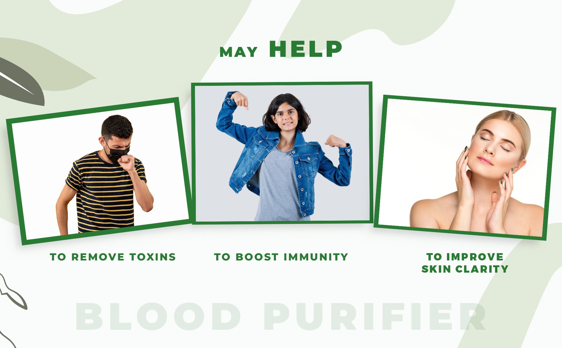 HappyMillions Blood Purifier Ayurvedic Detox for Clear Skin & Pimples Reduction Boosts Immunity with Neem, Giloy, Amla & Haldi Supports Liver Health 2 Tablets Daily For Healthcare Advised 60 Tablets