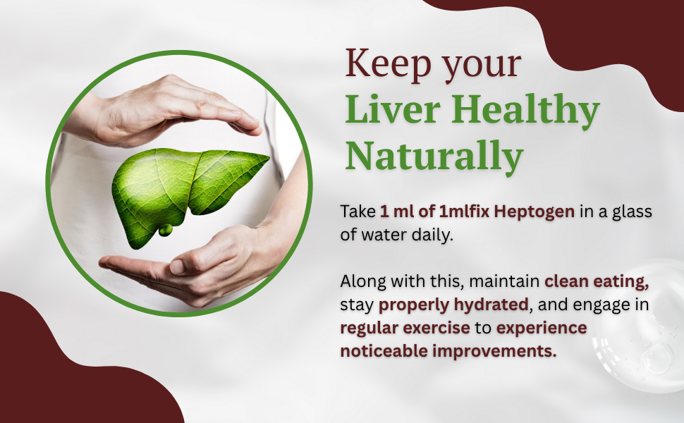 HEPTOGEN | ADVANCED LIVER DETOX* - 30ML | 1ML/Serving | 30 Servings | Contains Iron & Ayurvedic Herbs |