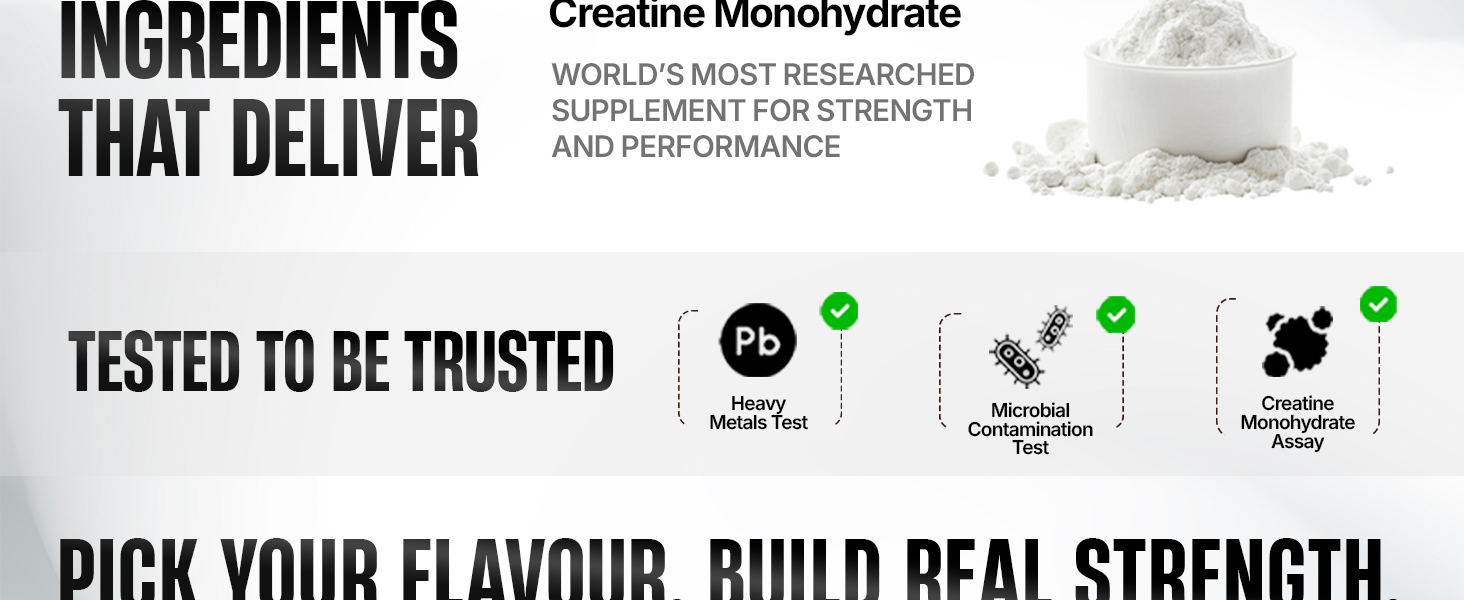 BeastLife Micronised Creatine Monohydrate with Free Shaker | 125g | 33 Servings | Tropical Tango | NABL Lab Tested | Rapid Absorption for Muscle Strength & Athletic Performance | Super Micronised Creatine Powder