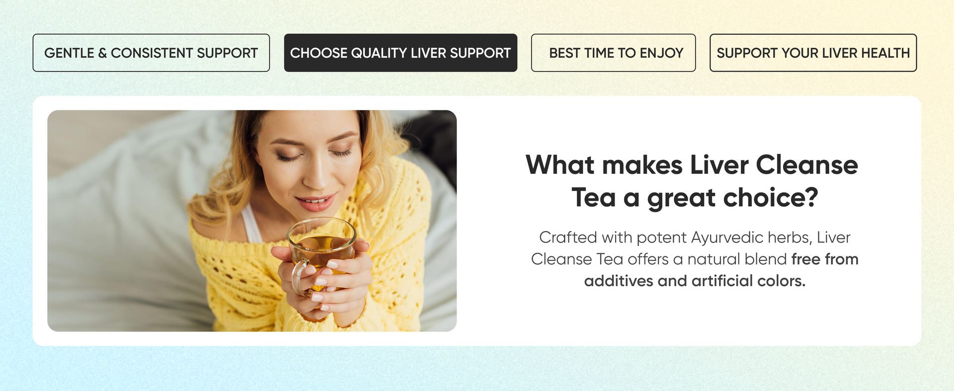 Namhya Liver Cleanse Herbal Tea | Fatty Liver Detox | 100gm Loose Tea