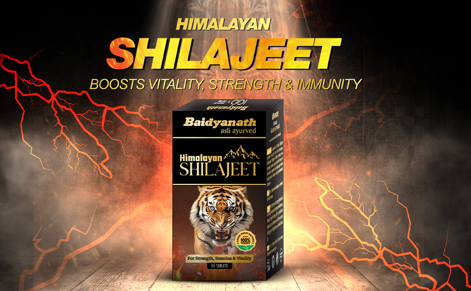 Baidyanath Shilajeet - 50 Tablets