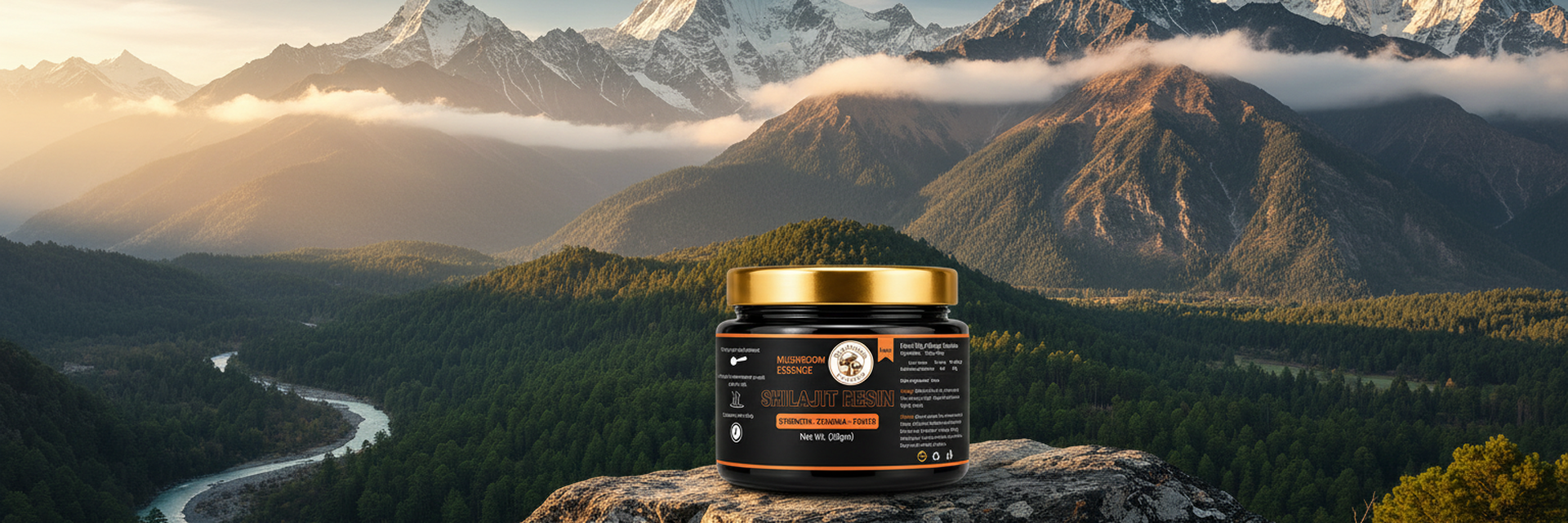 Shilajit Resin | Purified Himalayan Shilajit Resin |20g (pack of 1) for Energy & Immunity