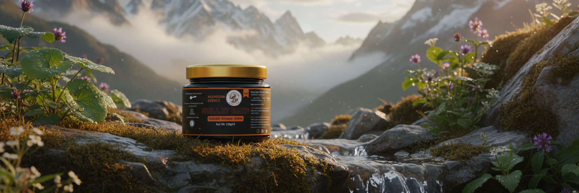 Shilajit Resin | Purified Himalayan Shilajit Resin |20g (pack of 1) for Energy & Immunity
