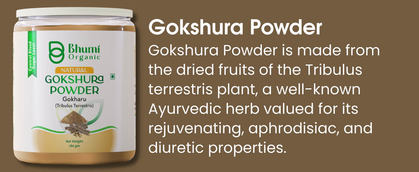 Gokshura (Tribulus Terrestris) Powder, 300g
