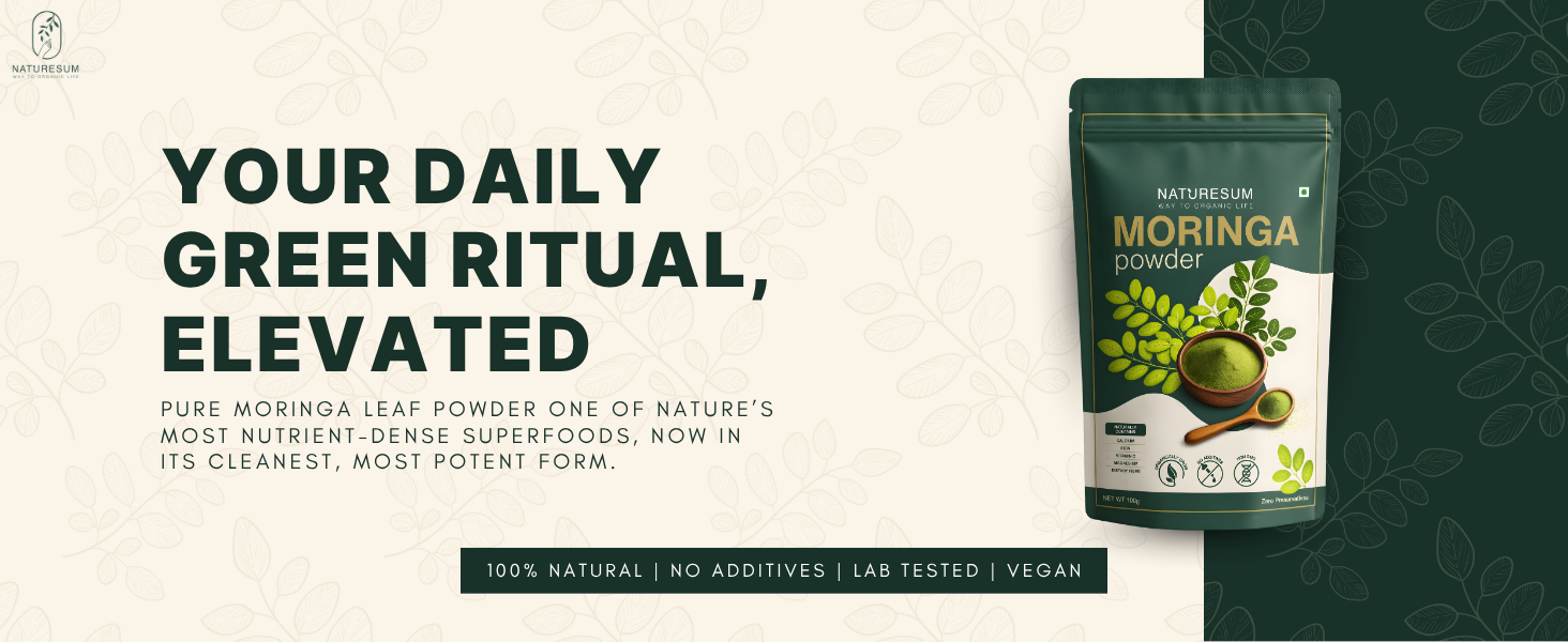 Organic Moringa Powder, 100g