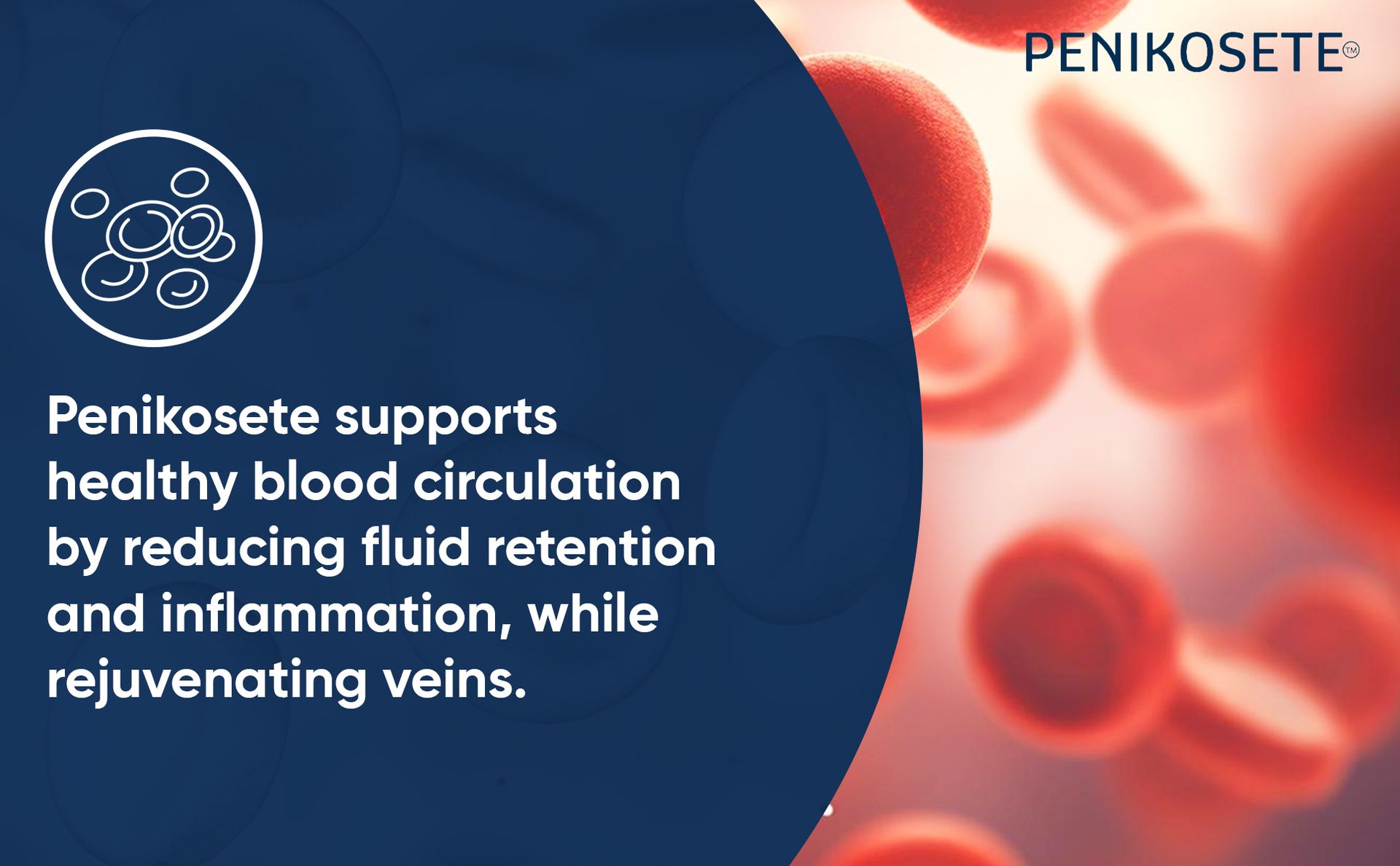 PENIKOSETE Advanced Ayurvedic Vein Support Formula | Reduce Varicose Veins, Boost Circulation and Leg Comfort with this Vascular Supplement.