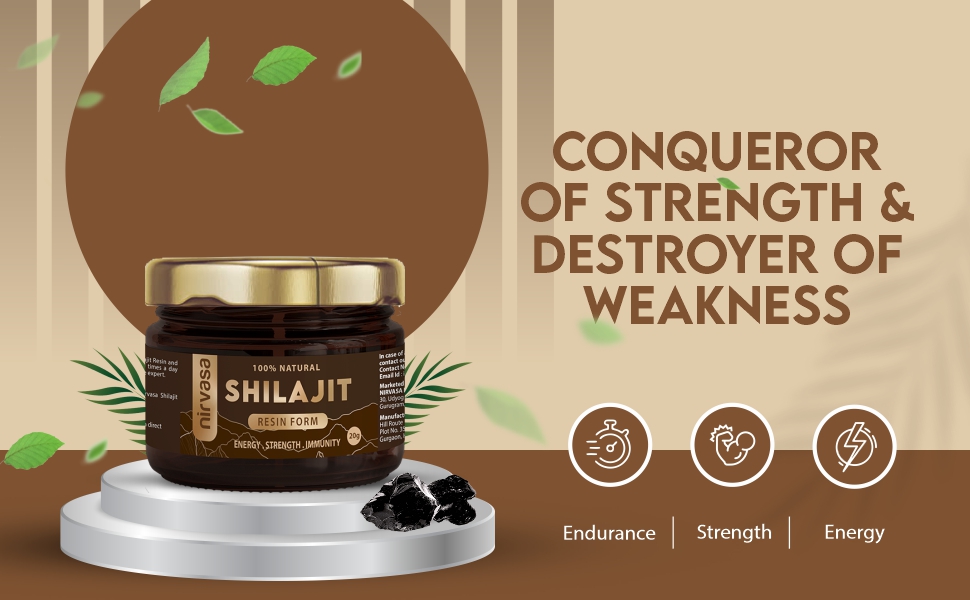 Nirvasa Himalayan Shilajit Resin 20g