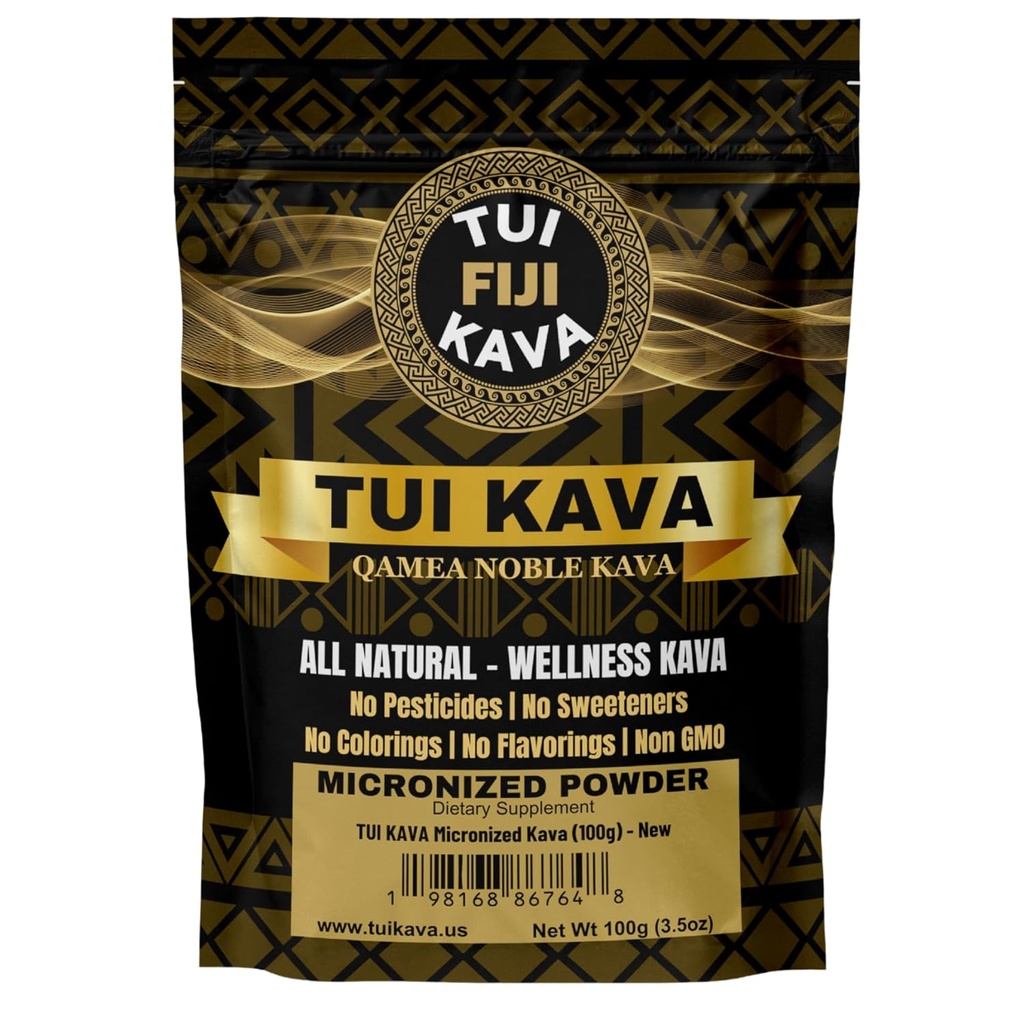 MICRONIZED Noble Kava Root Powder – 100g (3.5oz) Trial Size | Heady & Euphoric | Natural Mood, Sleep & Stress Support | Premium Fijian Kava for Focus & Relaxation | NO STRAINING 2