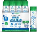 BioTrust Ageless Multi Collagen Peptides Powder – Types I, II, III, V, X – Unflavored Collagen Powder for Women & Men – Hydrolyzed Protein– Grass Fed Beef, Fish, Chicken, Eggshell Membrane(16 packets) 2