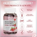 Menopause Supplements for Women Gummies - Menopause Relief Gummy, Complete Natural Mild Hot Flashes & Night Sweats Support, Multi-Benefit Support for Balance & Energy, Gluten-Free - 60 Gummies 5