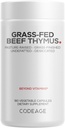 Codeage Grass Fed Beef Thymus Supplement Superfood, Freeze Dried, Non-Defatted, Desiccated Thymus & Liver Pills, Glandulars Meat, Pasture Raised Beef Vitamins, Non-GMO, 180 Capsules 2