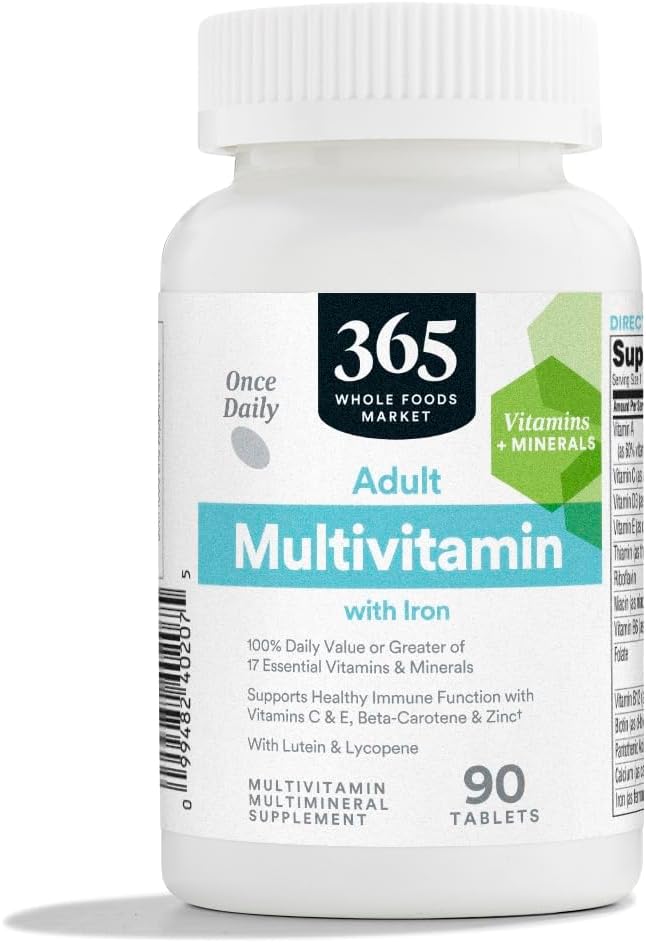 365 By Whole Foods Market, Adult Multi With Iron, 180 Count 2