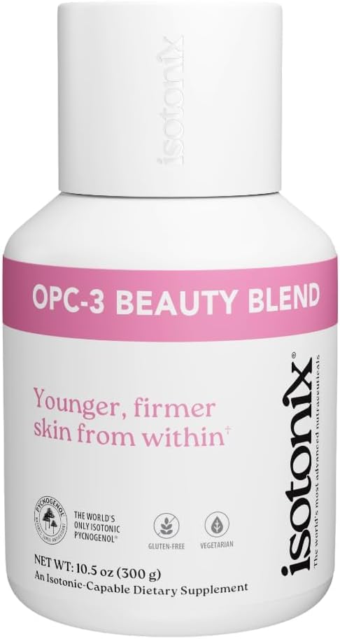 Isotonix OPC-3 Beauty Blend Powder | Collagen Support with Pycnogenol®, Grape Seed & Red Wine Extract | Hair Skin and Nails Supplement with Biotin & Hyaluronic Acid | Antioxidant Powder - 90 Servings 2