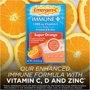 Emergen-C Immune+ 1000mg Vitamin C Powder, with Vitamin D, Zinc, Antioxidants and Electrolytes for Immunity, Immune Support Dietary Supplement, Super Orange Flavor - 30 Count/1 Month Supply 4