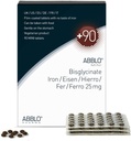 25mg. ABBLO Iron Bisglycinate is Very Gentle on The Stomach, and can be Taken with Food and Calcium Tablets. 2