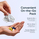 Planet 3 Vitamin Packs, Daily Vitamins for Both Men & Women, Energy, Immune & Heart Support | Multivitamin, Vitamin D, Omega 3, Probiotics, Biotin, B12 & More | Core Supplements | 90 Daily Packs 5