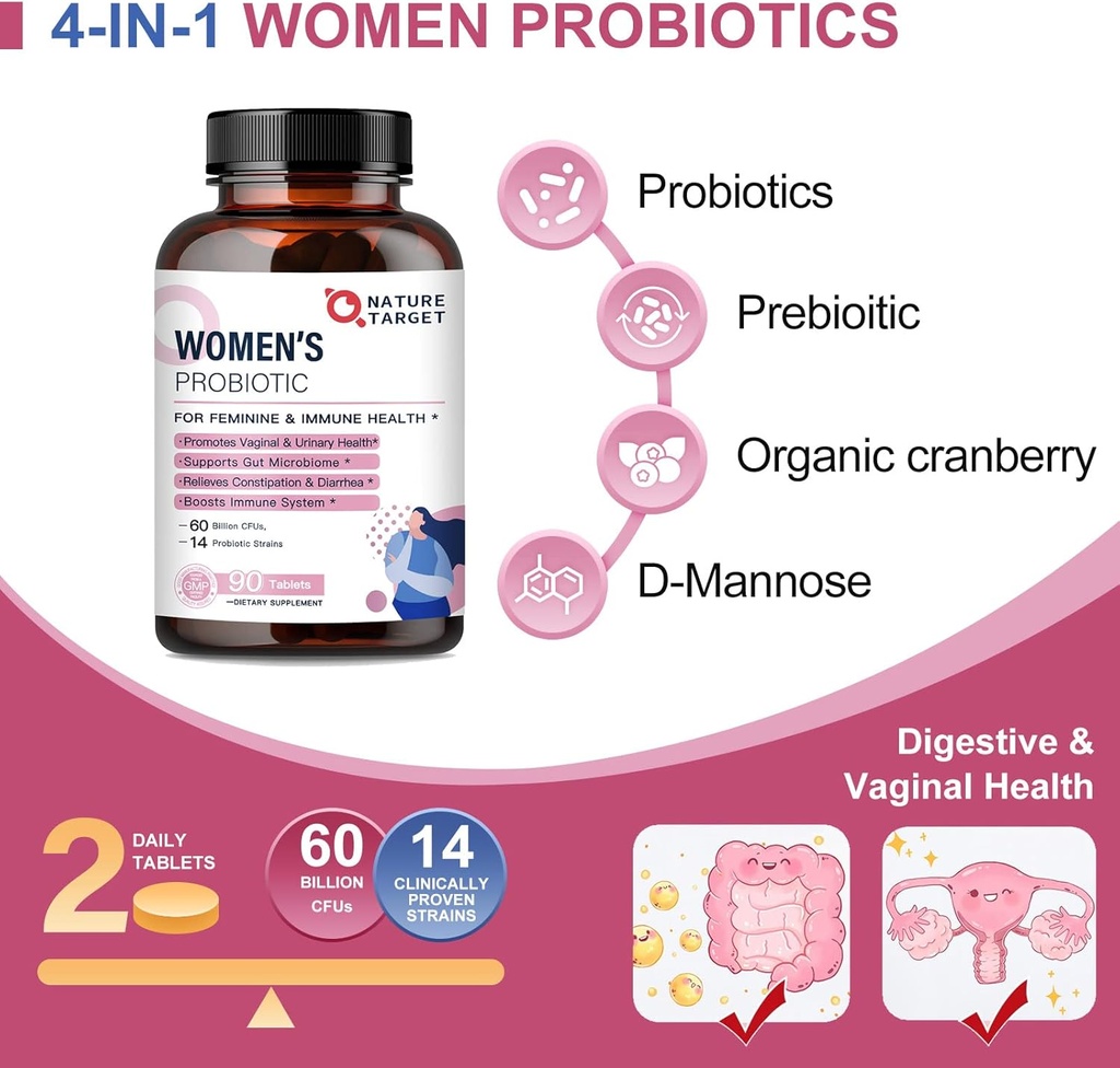 NATURE TARGET Probiotics-for-Women 4