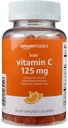 Basics Kids' Vitamin C 125mg Gummies, Orange, 60 Count, Immune Health, 2 Month Supply (Previously Solimo) 2