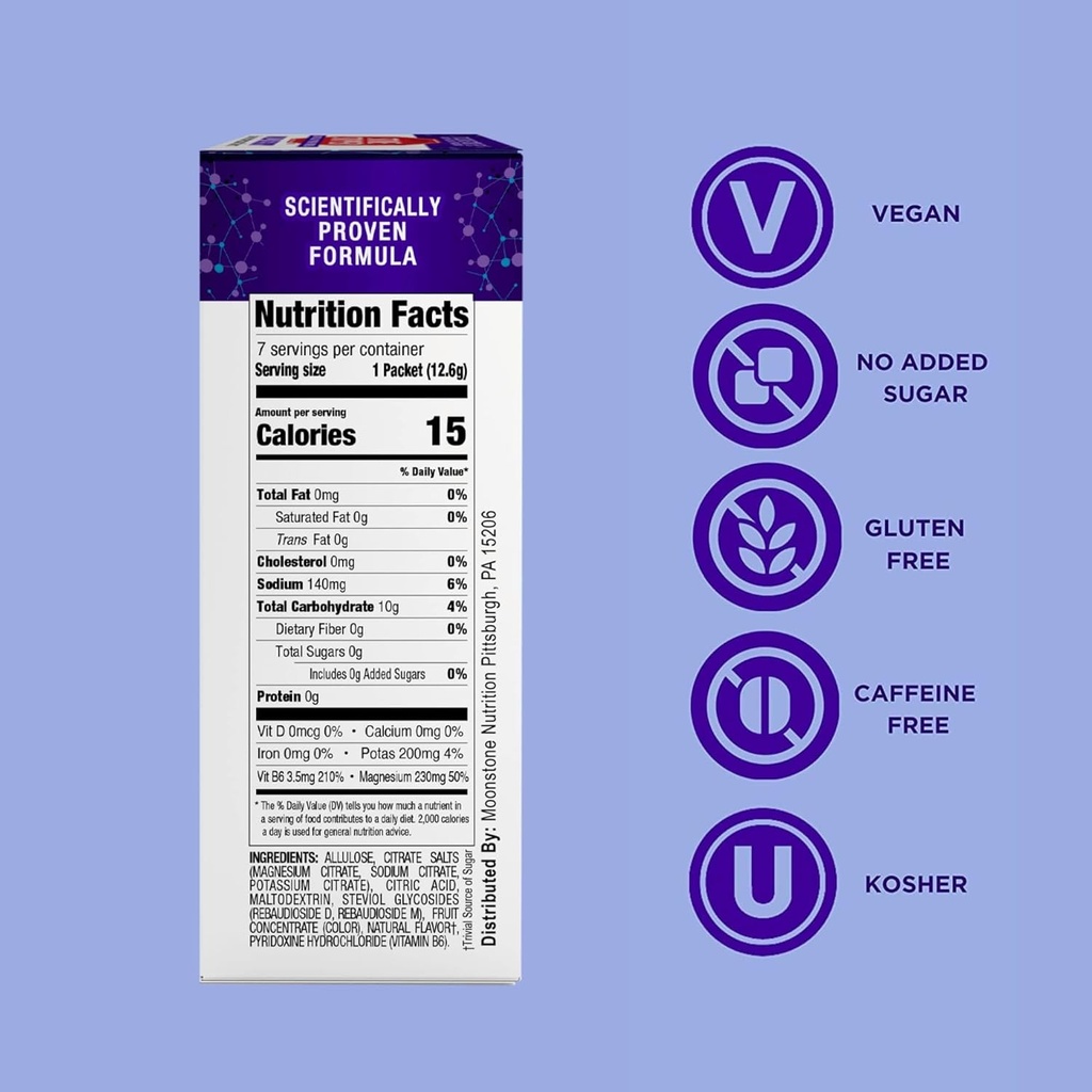 Stone Stopper Drink Mix, Wild Berry, Kidney Stone Prevention, Calcium Oxalate Protector, Alkali Citrate Support, Developed by Urologists to Improve Hydration and Support Kidney Health, 7 Day Supply 6