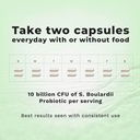 LifeSeasons Essentials S. Boulardii Probiotic - Supports Immune Function & Digestive Regularity - Promotes A Healthy Gut & Stronger Intestinal Lining - Eases Digestion - Saccharomyces - 60 Capsules 4