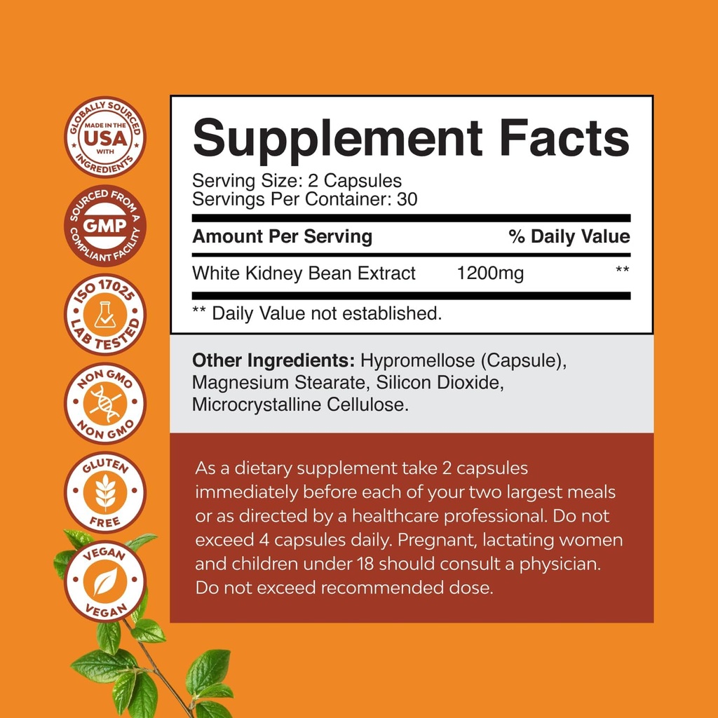 Bundle of Milk Thistle Liver Support Supplement and White Kidney Bean Energy Booster - Herbal Liver Supplement with Silymarin Milk Thistle - Natural Energy Pills and White Bean Extract Supplements 4