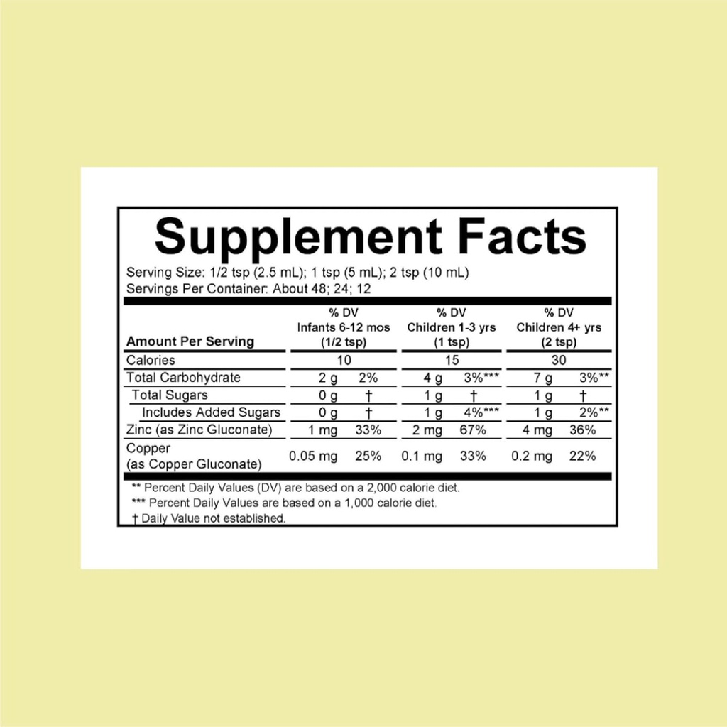 CHILDLIFE ESSENTIALS Liquid Zinc Plus for Kids & Toddler - Liquid Supplement Drops, Zinc Gluconate & Copper for Immune Support - Mango Strawberry, 4 Fl Oz (Pack of 3) 3