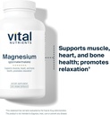 Vital Nutrients Magnesium Glycinate + Malate | 120mg Vegan Magnesium Supplement for Women and Men | Muscle, Heart, Bone Support* | Promotes Relaxation | Gluten, Dairy and Soy Free | 200 Capsules 4