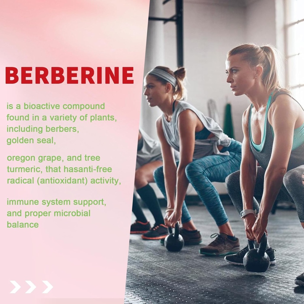 Berberine Gummies with Ceylon Cinnamon 1500mg High Potency Berberine HCL Supplement for Immune and Metabolism Support, Sugar Free Organic Berberine Gummies Raspberry Flavor. 6