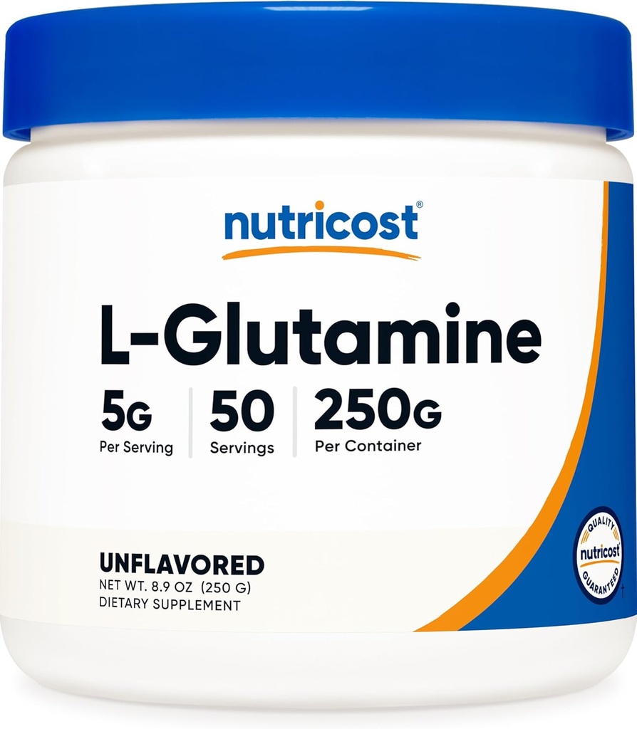 Nutricost L-Glutamine Powder 250 Grams 2