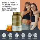 Premium Bee Pollen Daily Dietary Supplement - Includes Propolis & Royal Jelly - 3250mg Non-GMO, 120 Vegetarian Capsules - 30 Day Supply 6